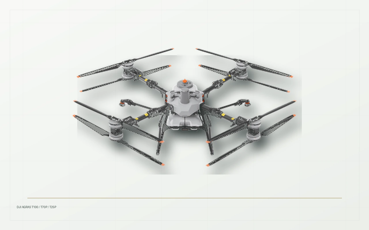 DJI Agras agricultural drone platform